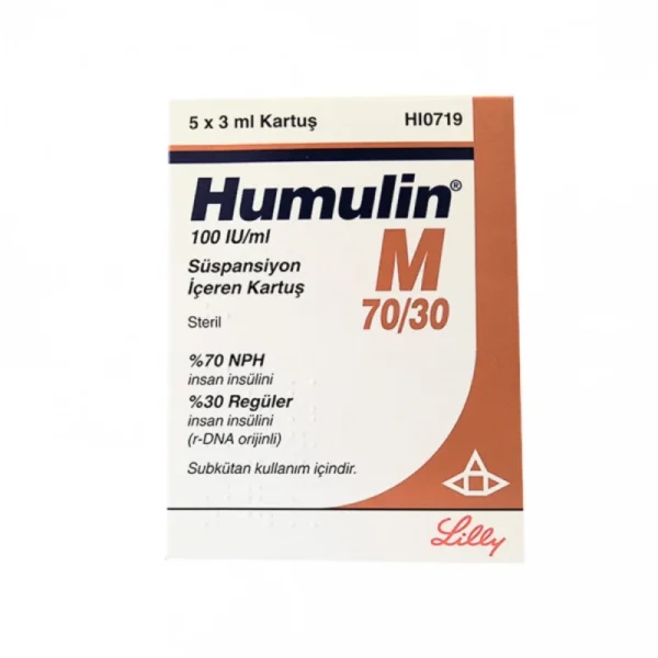 Humulin M 70/30 (Cart) - Lilly
