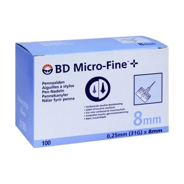 Insulin BD Micro-Fine 8mm - Becton Dickinson